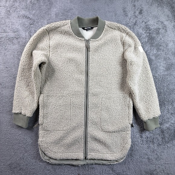Outdoor Research Jackets & Blazers - Outdoor Research Juneau Sherpa Fleece Coat Jacket Womens S Deep Pile Outdoor